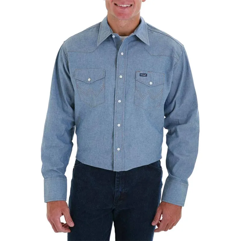 Wrangler Men‘s Long Sleeve Western Workshirt
