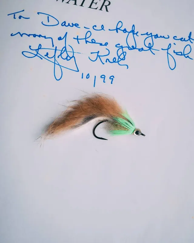Blue Line Co Schlap Dog Trout and Bass Streamer - Chartreuse