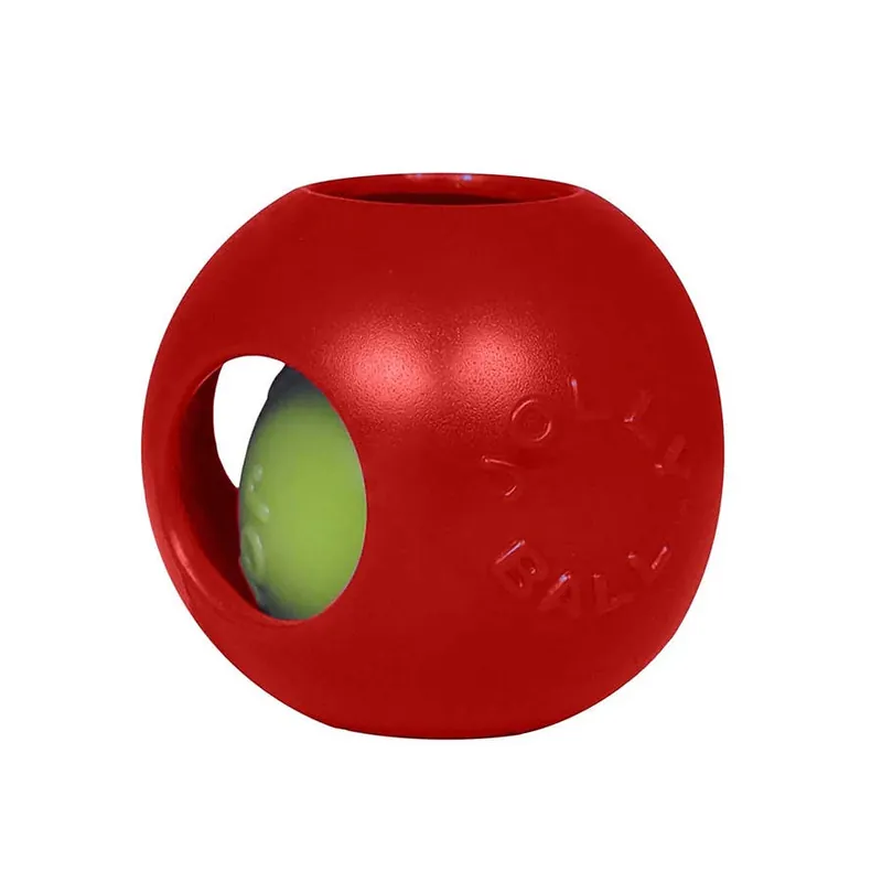 Jolly Pets Teaser Ball - Red - 6"