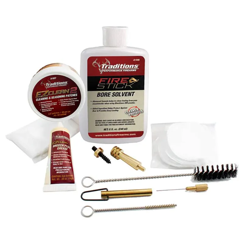 Traditions Sidelock Muzzleloader Cleaning Kit