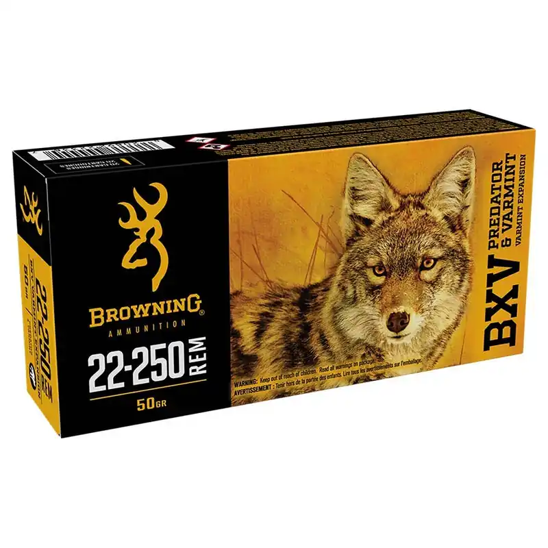 Browning BXV .22-250 Rem Rifle Ammunition