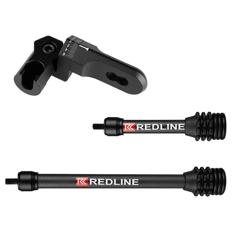 Redline Bowhunting RL-Trio Stabilizer Kit w/Back Bar