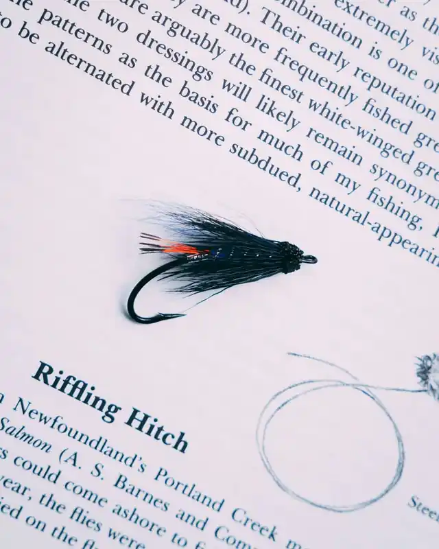 Fly Project American Small Batch Muddler - Black/Purple - 2