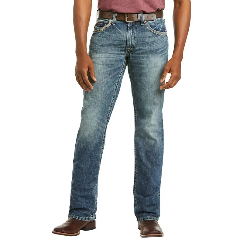 Ariat Men‘s M5 Slim Gambler Stackable Straight Leg Jeans