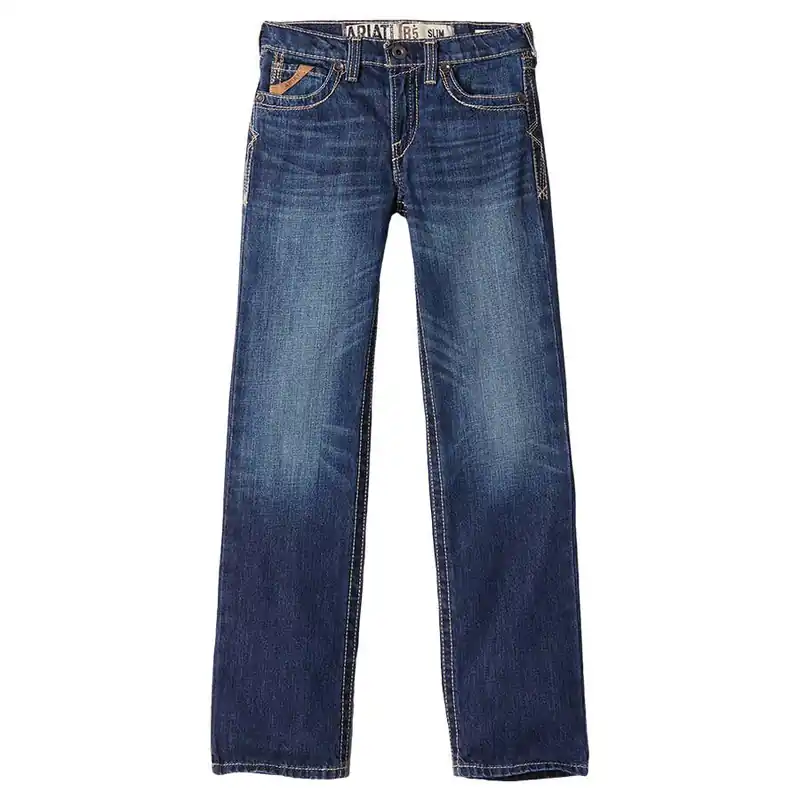 Ariat Boy‘s B5 Slim Boundary Stackable Straight Leg Jeans