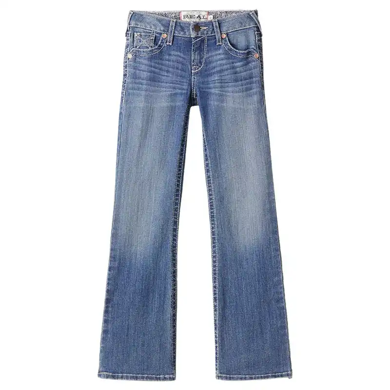 Ariat Girl‘s Whipstitch Boot Cut Jeans