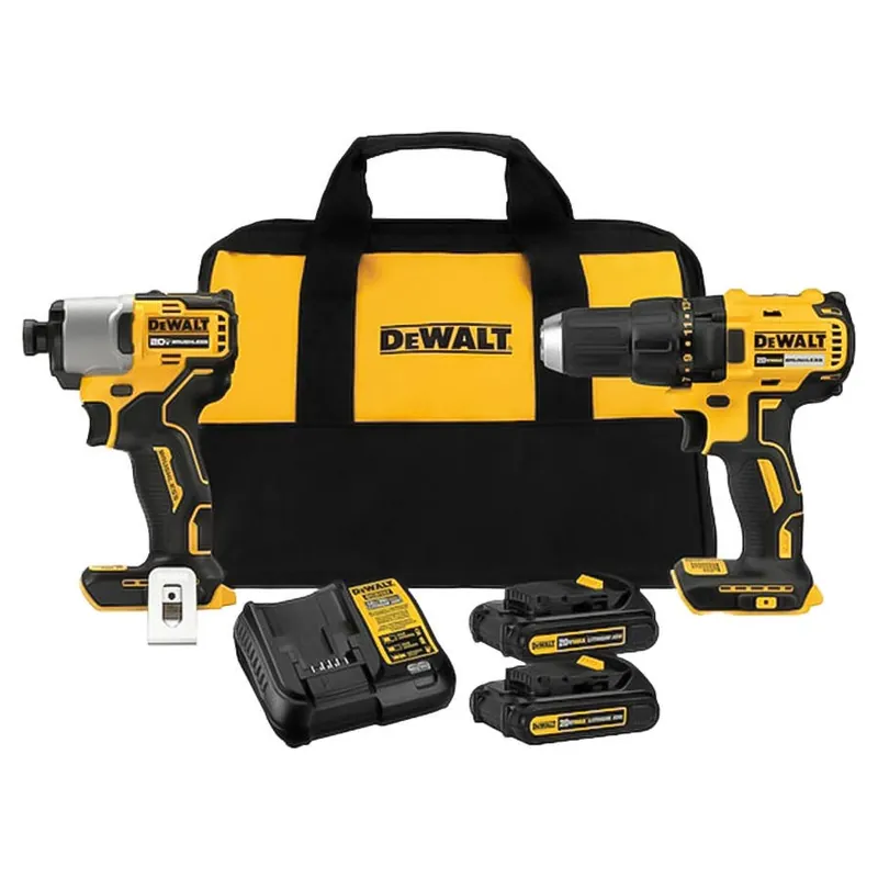 DeWalt 20V MAX Brushless Drill/Impact Driver Kit