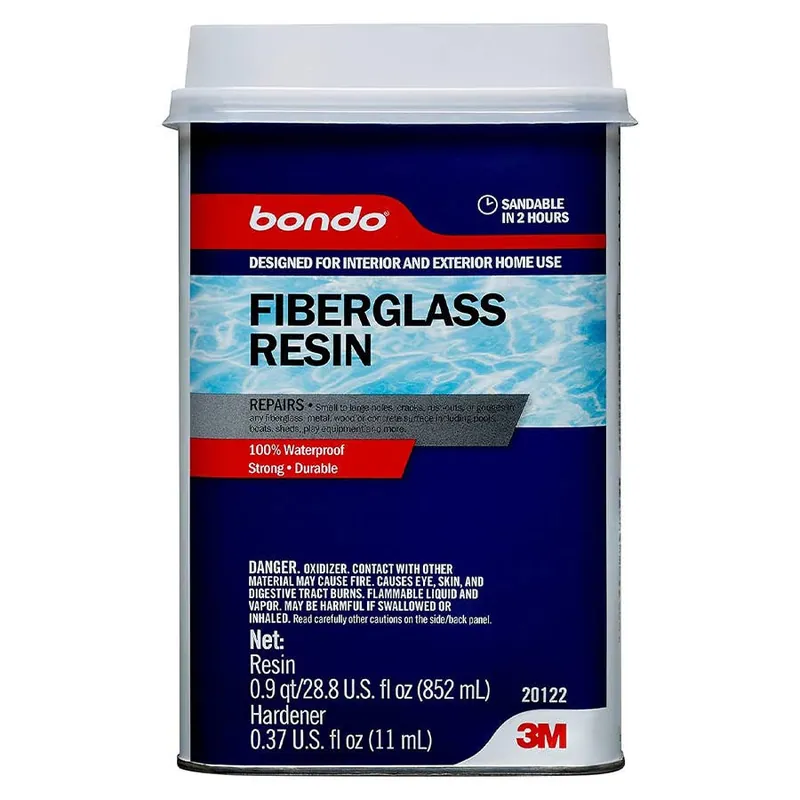 3M Bondo Fiberglass Resin - 1 qt