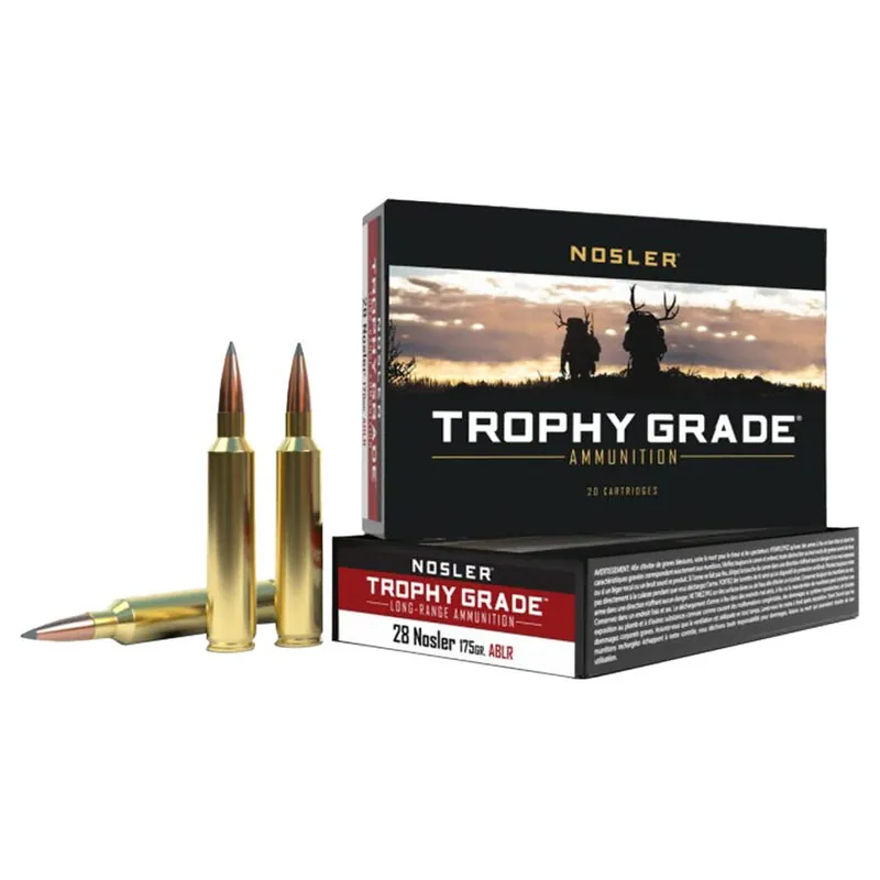Nosler Trophy Grade 28 Nosler Long Range Ammunition