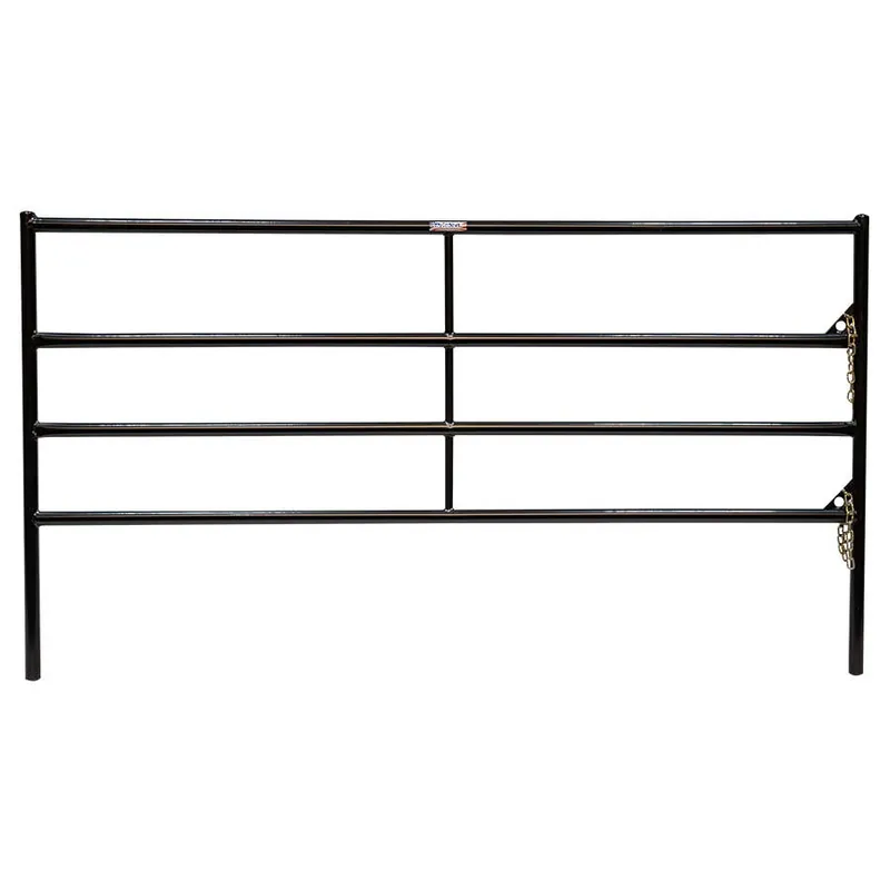 Priefert Trailer Panel - 8‘ - Black