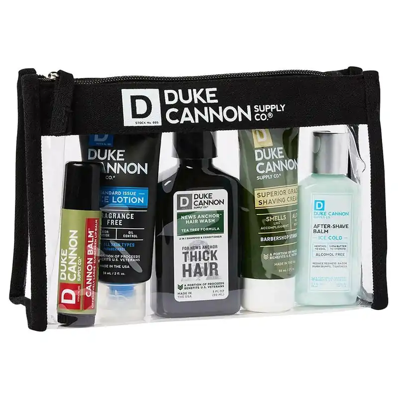 Duke Cannon Business Class Travel Set
