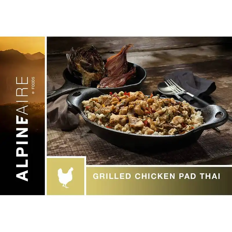 AlpineAire Grilled Chicken Pad Thai Freeze Dried Meal