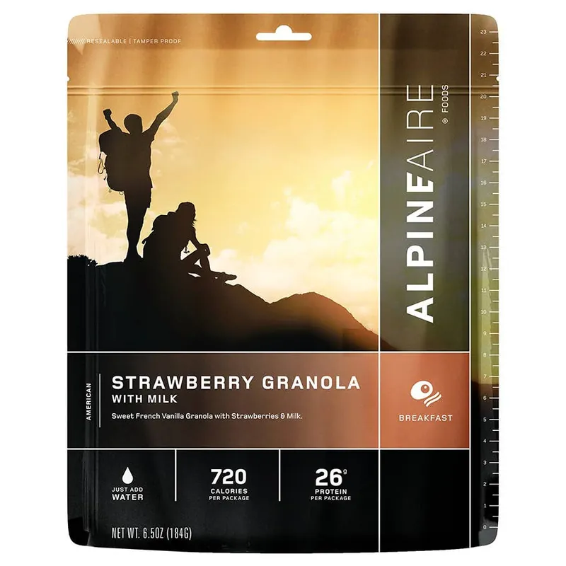AlpineAire Strawberry Granola with Milk Freeze Dried Meal