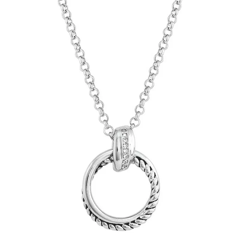 Montana Silversmiths Women‘s CrisCross Necklace