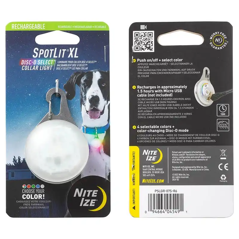 Nite Ize Spotlit Rechargeable Collar Light