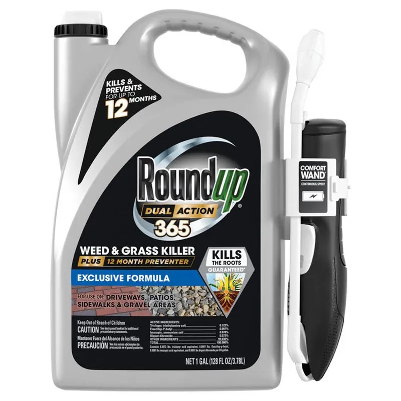 Roundup Dual Action 365 w/Comfort Wand Weed & Grass Killer