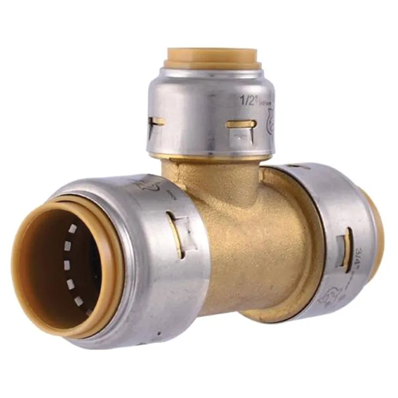 SharkBite Max Brass Reducing Tee