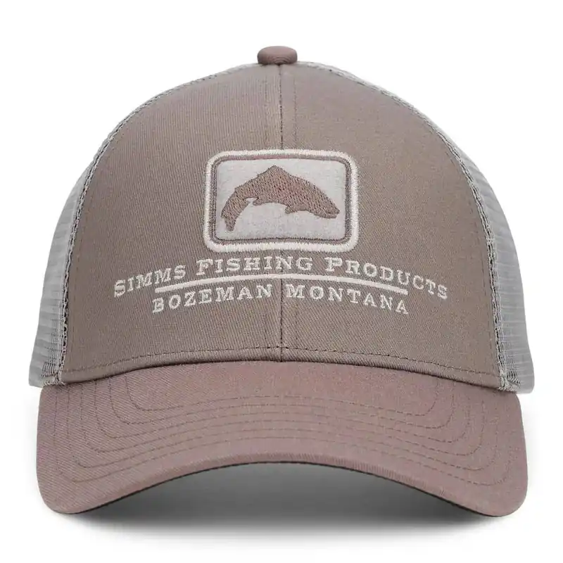 Simms Unisex Single Haul Trucker Hat - Grayling - S