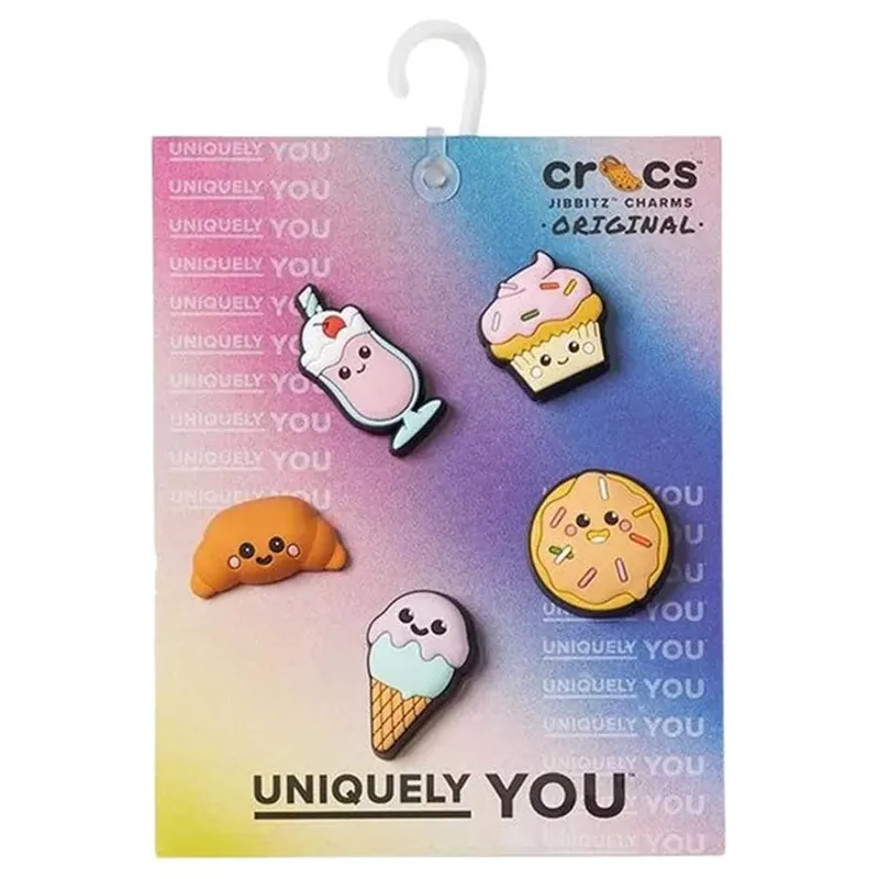 Crocs Unisex Jibbitz Mini 3D Pastry Shop Shoes Charms
