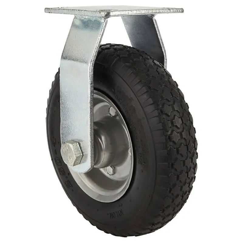 Precision Casters No Flat Rigid Plate Caster