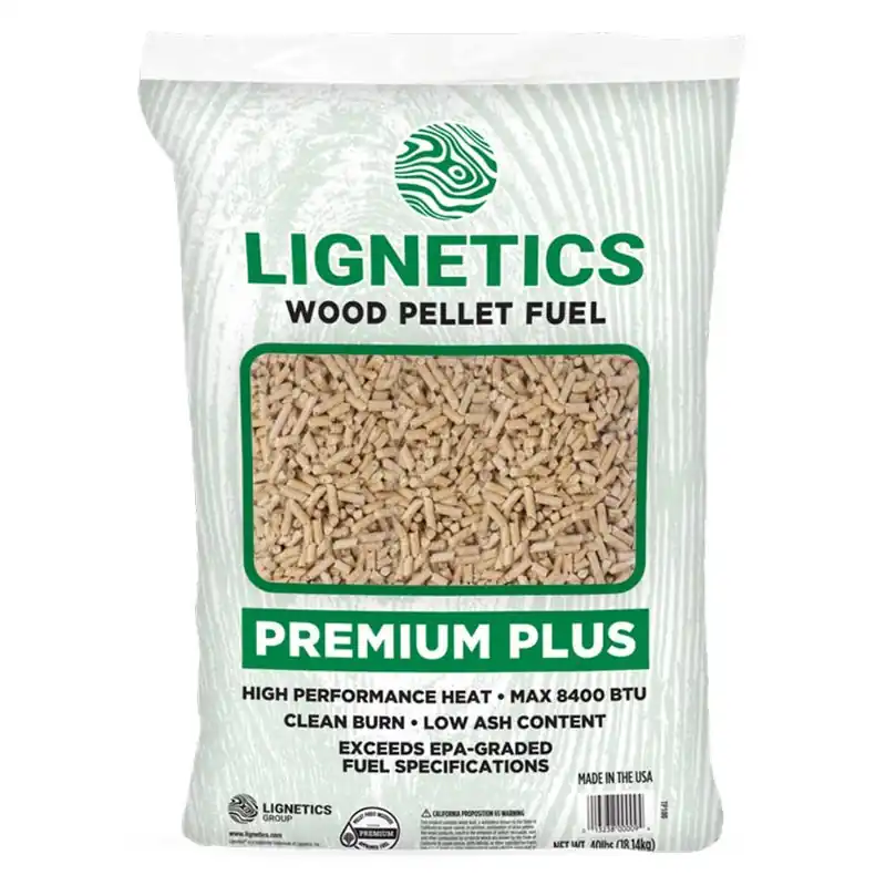 Lignetics Premium Plus Wood Pellets - 40 lbs