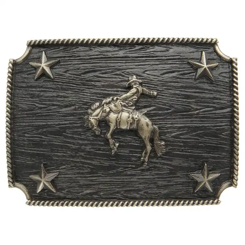 AndWest Men‘s Bronc Rider Iconic Classic Buckle