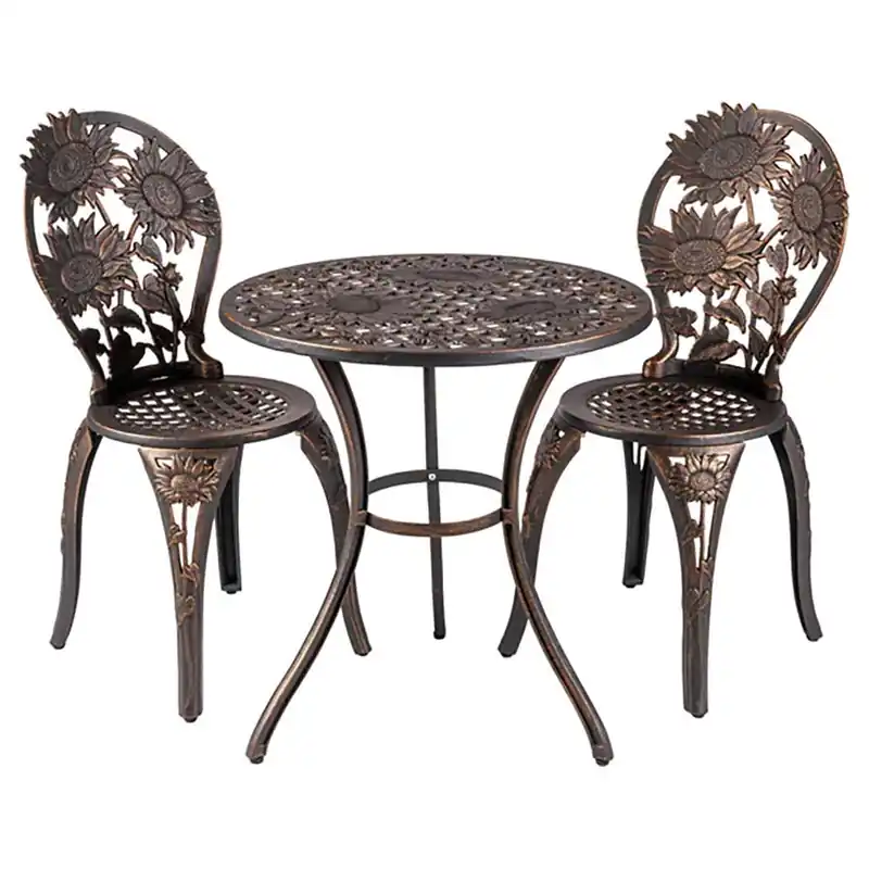 Painted Sky Designs Sunflower Bistro Set