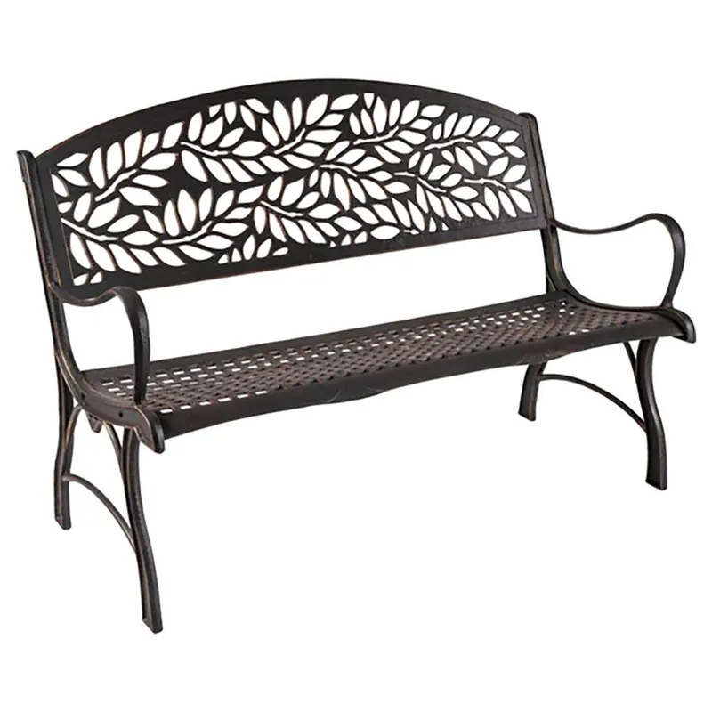 Painted Sky Designs Flora Metal Bench