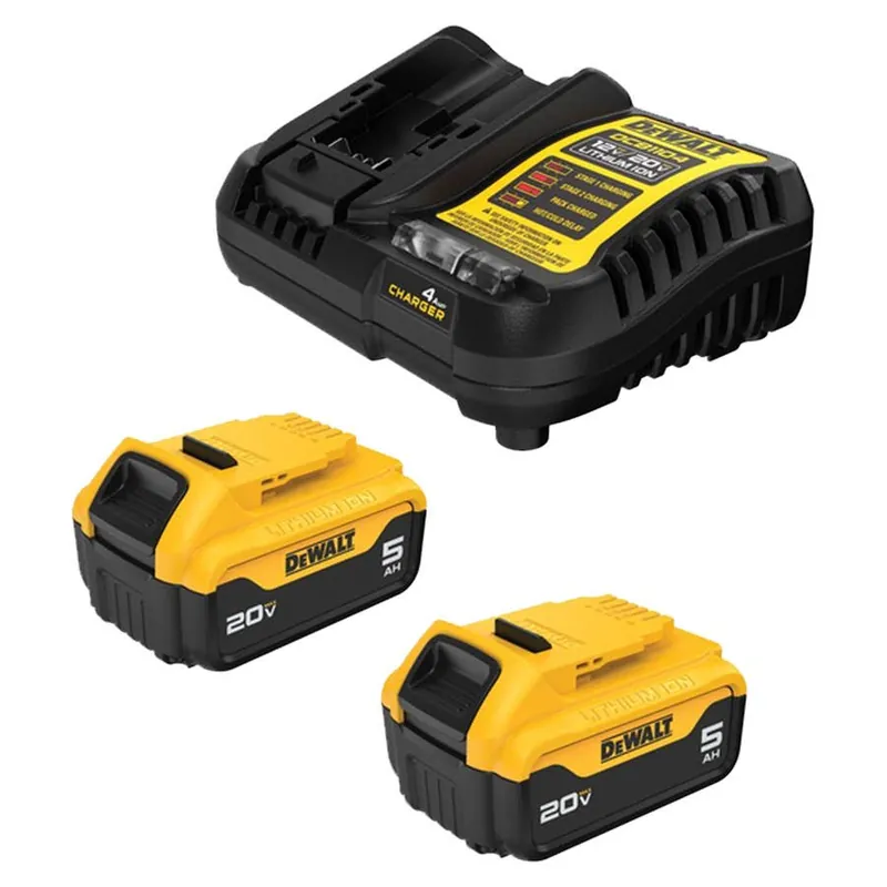DeWalt 20V MAX 5Ah Battery Kit