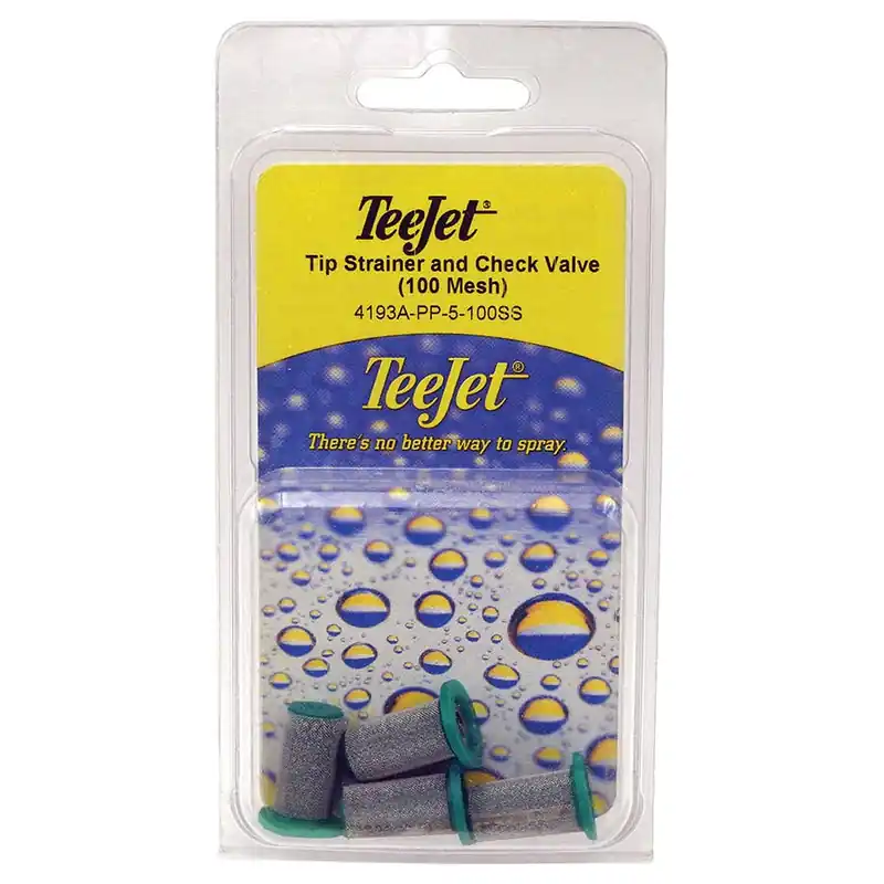 TeeJet Tip Strainer with Check Valve