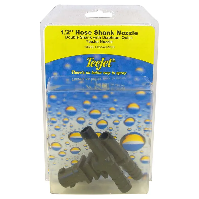 TeeJet Double Hose Shank Tee Barb Nozzle Body