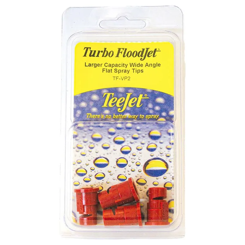 TeeJet Turbo FloodJet Larger Capacity Wide Angle Flat Spray Tip