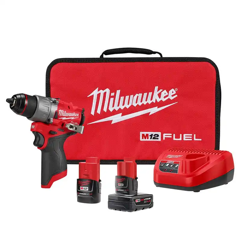 Milwaukee M12 FUEL Cordless Drill/Driver Kit