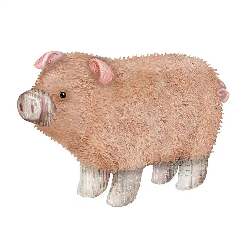 Alpine Farm Pig Foot Stool
