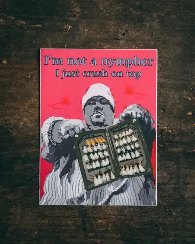 I‘m No Nympher Sticker