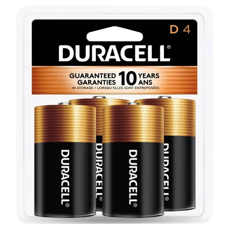 Duracell Coppertop D Alkaline Battery