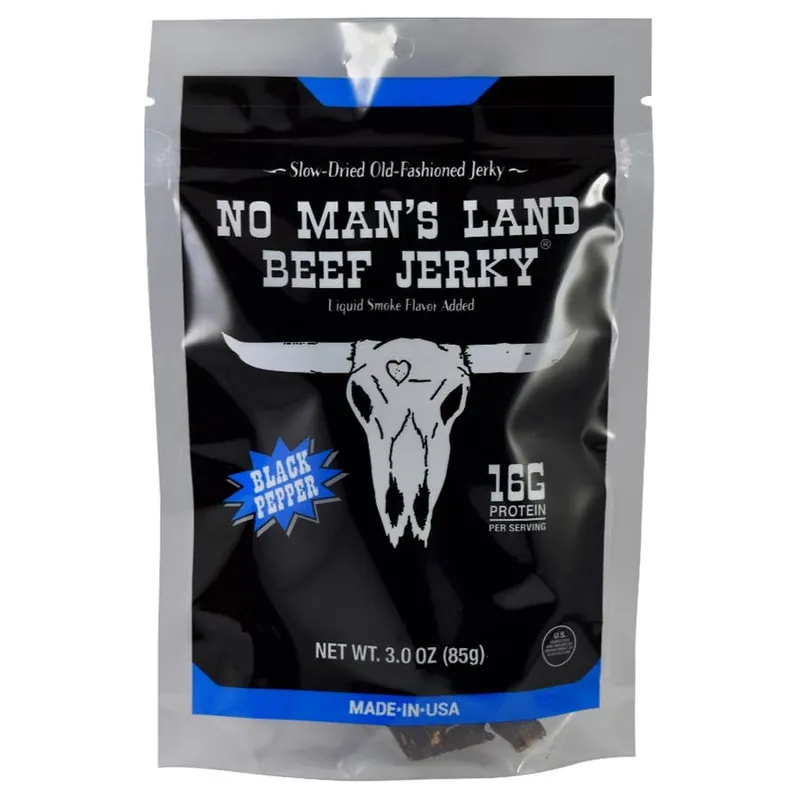 No Man‘s Land Pepper Beef Jerky