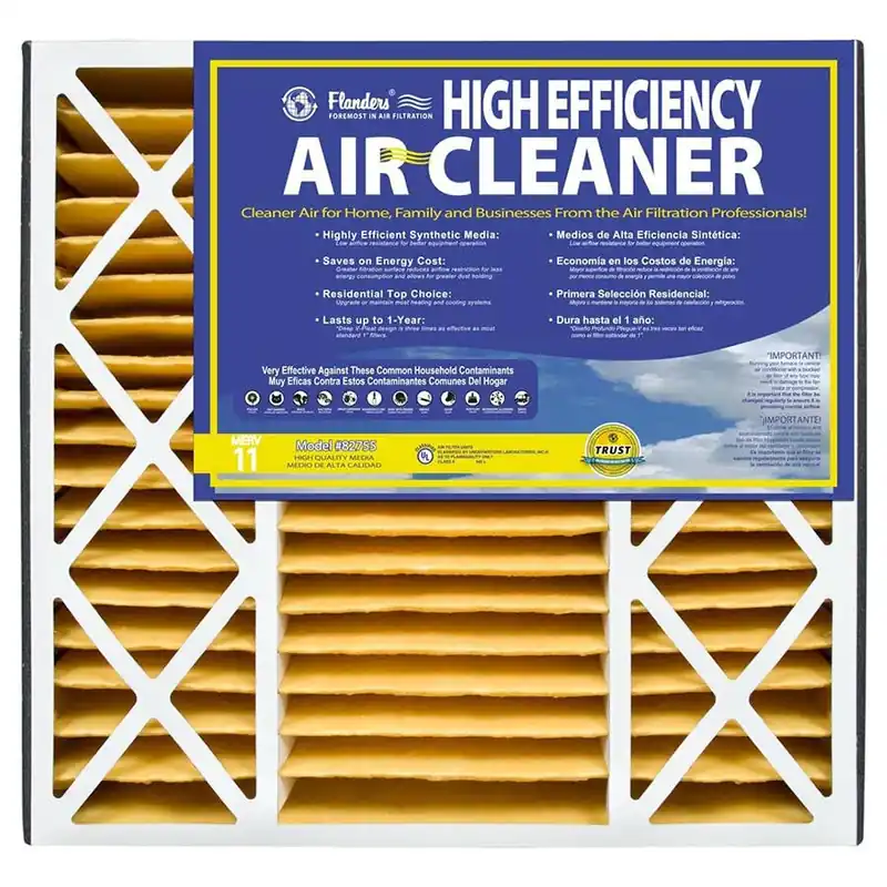 Flanders Furnace MERV 11 High Efficiency Air Filter