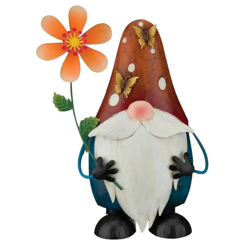 Regal Art & Gift Mushroom Gnome Spinner Decor