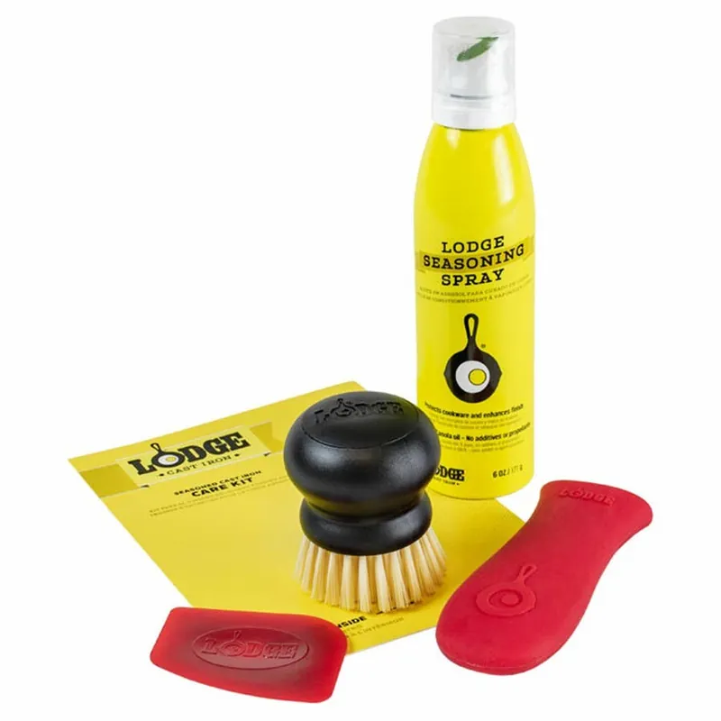 Lodge Seasoned Cast Iron Care Kit