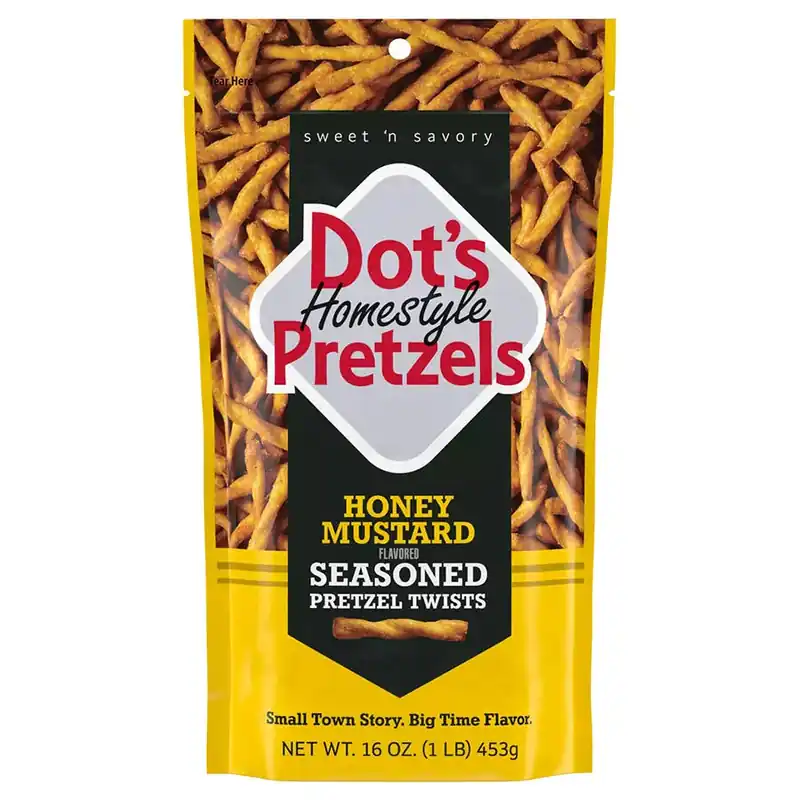 Dot‘s Pretzels Honey Mustard Seasoned Pretzels Twists