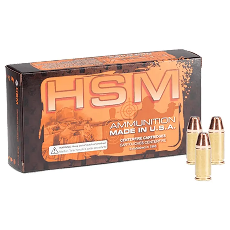 HSM Sierra Hollow Point 9mm Self Defense Ammunition