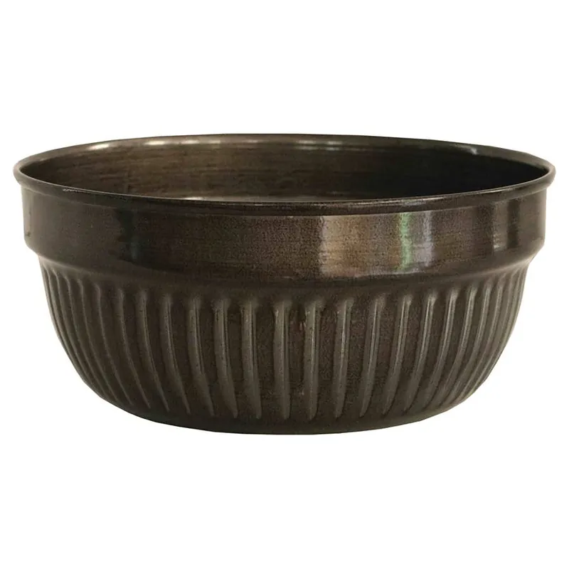 Robert Allen IronStone 8" Cascade Bowl Planter