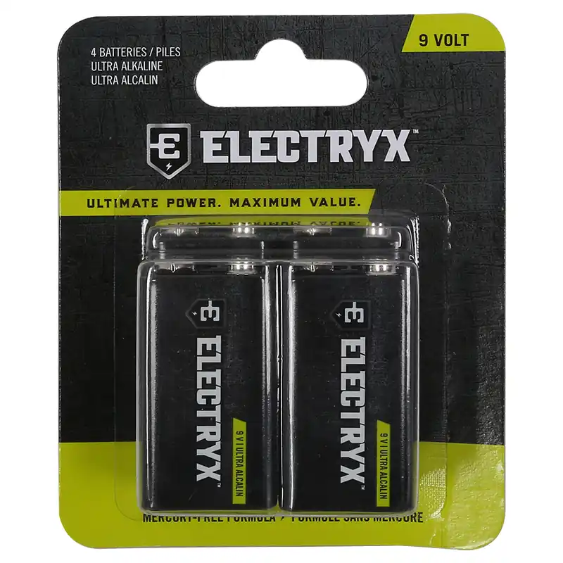 Electryx 9V Ultra Alkaline Battery