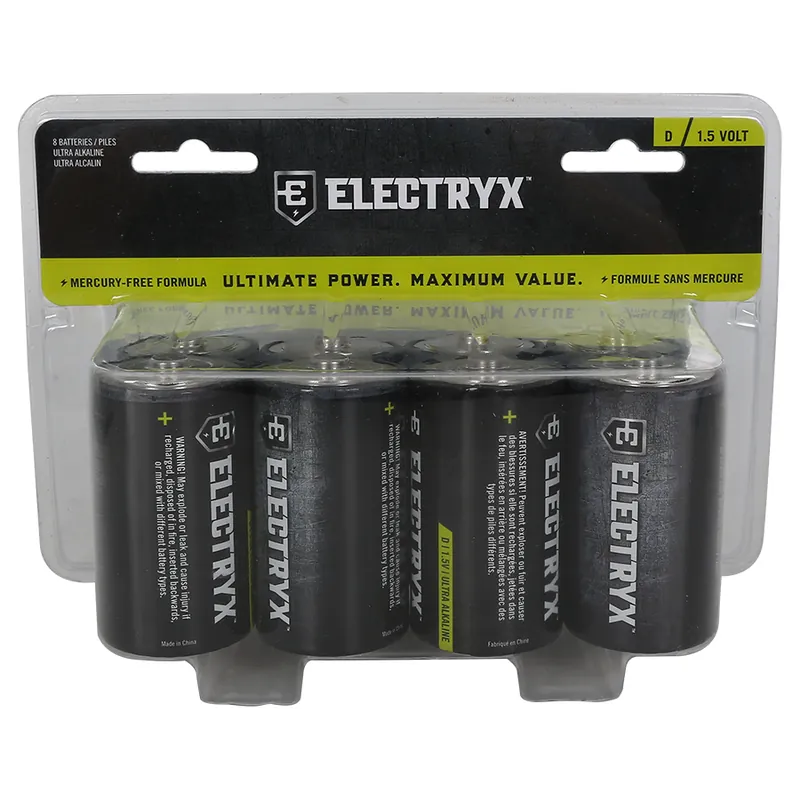 Electryx D/1.5V Ultra Alkaline Battery