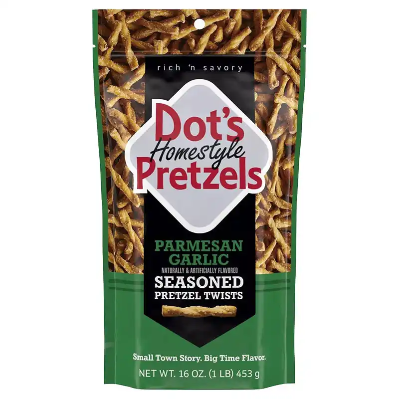 Dot‘s Pretzels Parmesan Garlic Seasoned Pretzel Twists