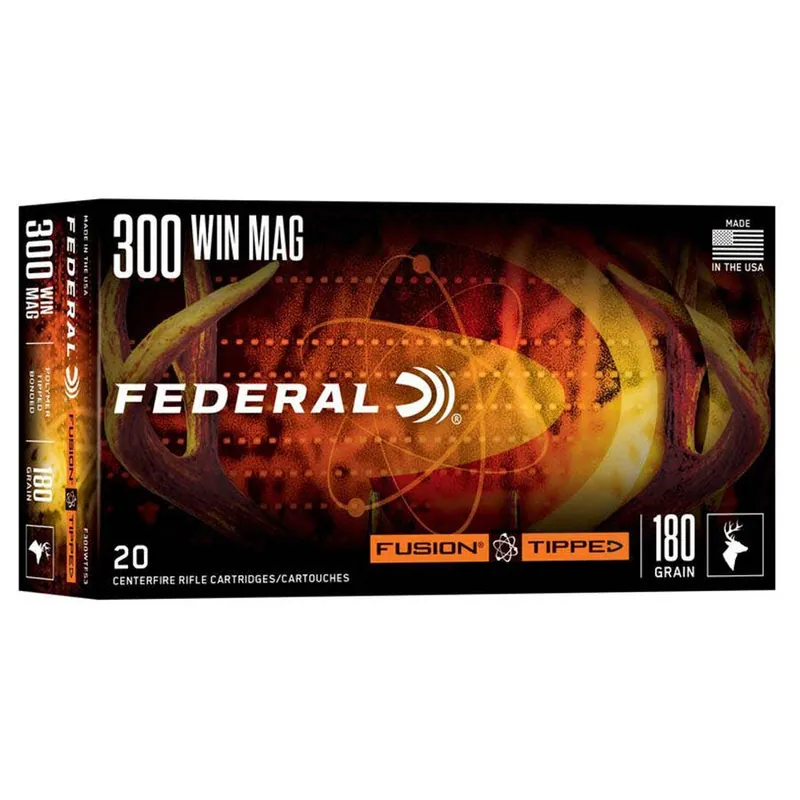 Federal Fusion Tipped Rifle Ammunition