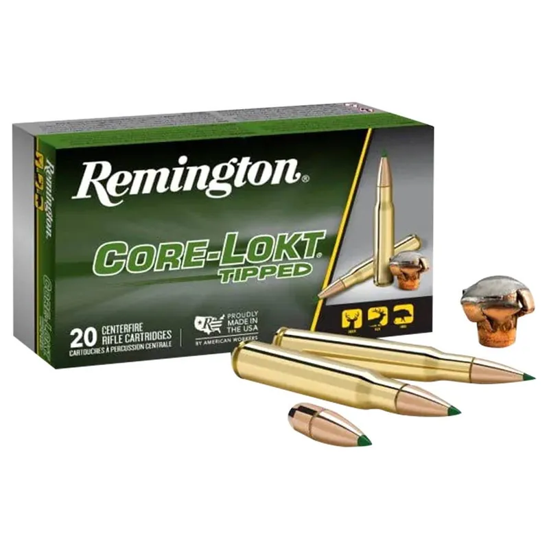 Remington Core-Lokt Tipped Polymer Tip Rifle Ammunition