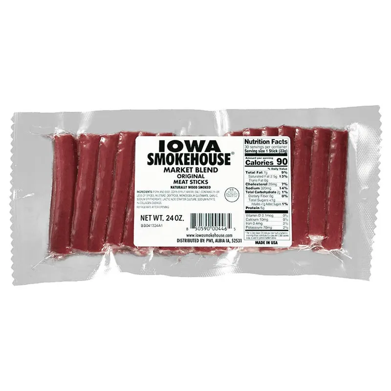 Iowa Smokehouse Market Blend Smoked Meat Sticks