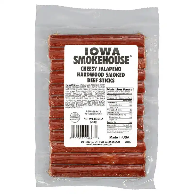 Iowa Smokehouse Beef Sticks